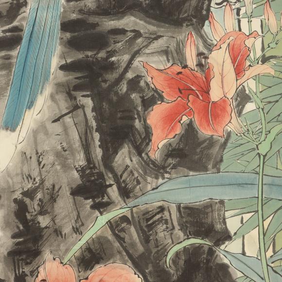 朱雀美術(shù)拍賣田世光 花鳥圖