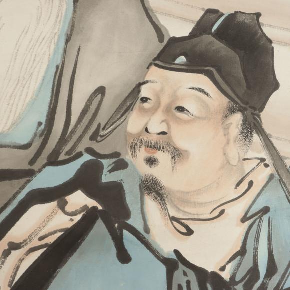 朱雀美術(shù)拍賣竹禪 人物
