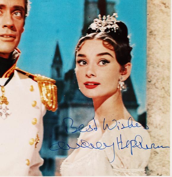 Karl s Collections IncAudrey Hepburn Signed Photograph (War and Peace)