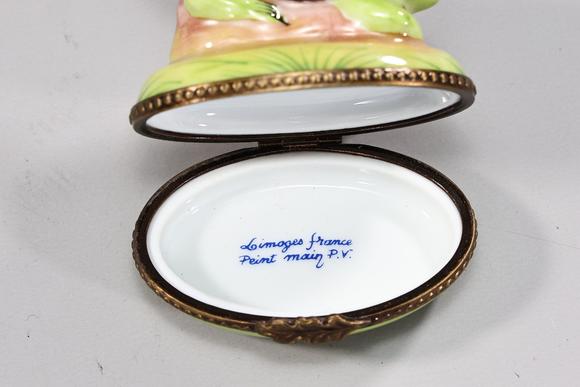 Karl s Collections IncGroup Of Miniature Porcelain Figurine Include Limoges, Disney 