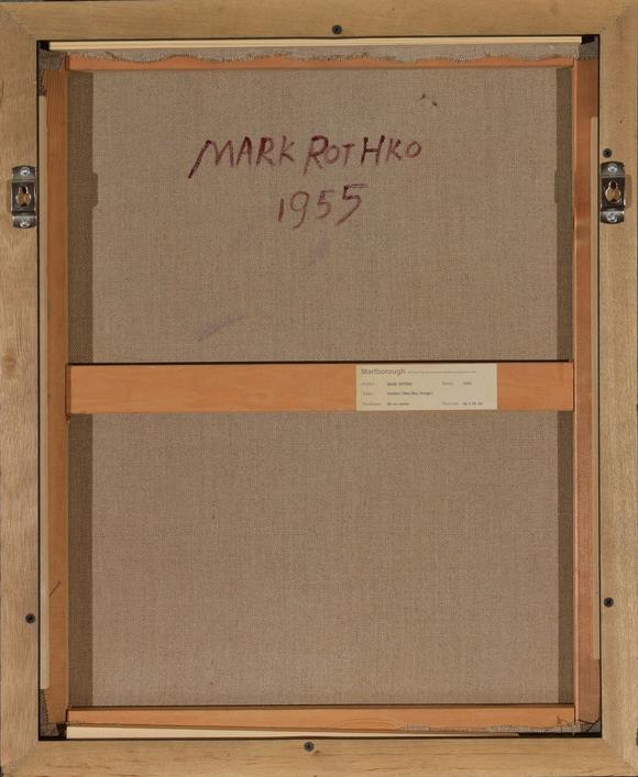 Karl s Collections IncMark Rothko (1903-1970), Oil on Canvas
