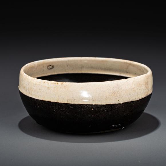 大阪美術(shù)商會(huì)金 白覆輪天目碗