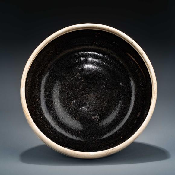 大阪美術(shù)商會(huì)金 白覆輪天目碗