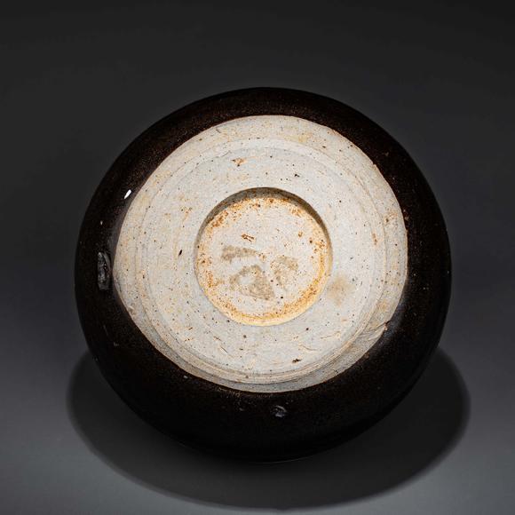 大阪美術(shù)商會(huì)金 白覆輪天目碗