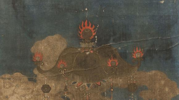 大阪美術(shù)商會(huì)明 佚名 佛像
