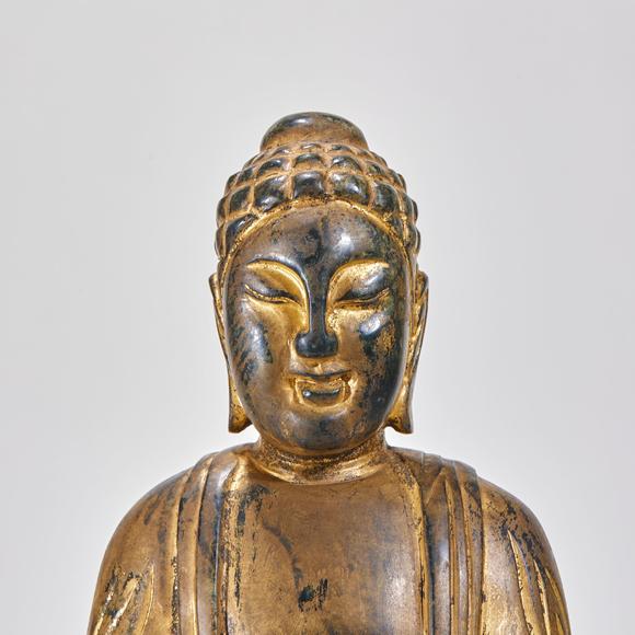 億品兆富株式會社（AALPZF）明以前 玉貼金 華嚴三圣一套
