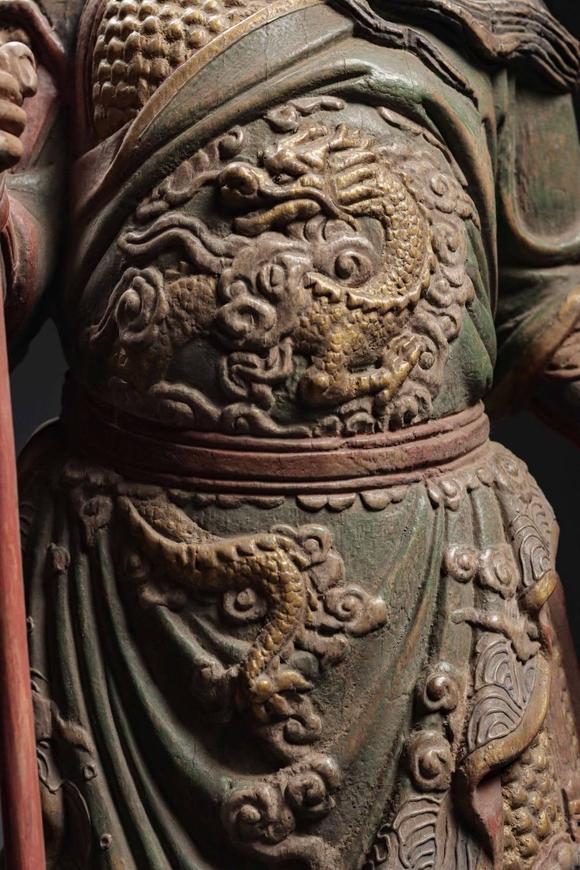億品兆富株式會(huì)社（AALPZF）木雕彩繪 ?關(guān)公造像