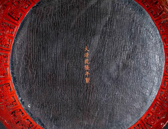 億品兆富株式會社（AALPZF）大清乾隆年制 漆器 人物故事 畫缸
