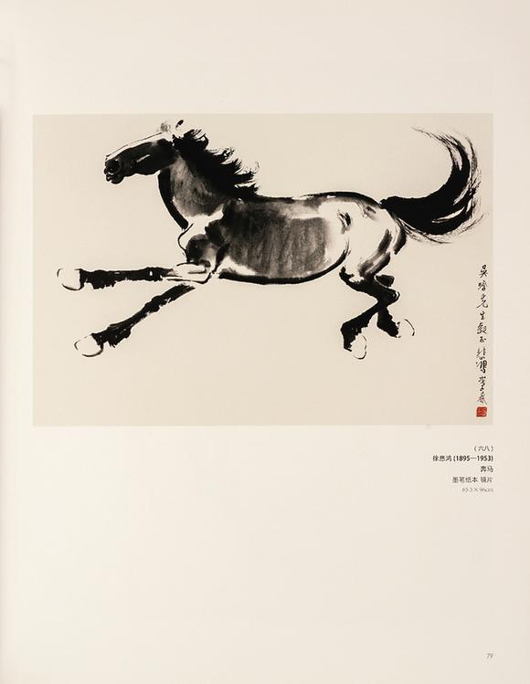 中鴻信徐悲鴻（1895-1953）?為吳晗繪《天馬圖》