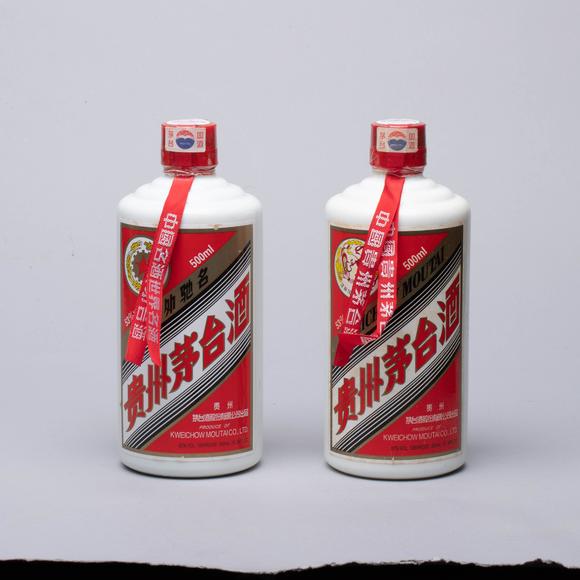 （和正堂株式會(huì)社）吉祥美術(shù)2007年 飛天茅臺(tái)酒 2瓶