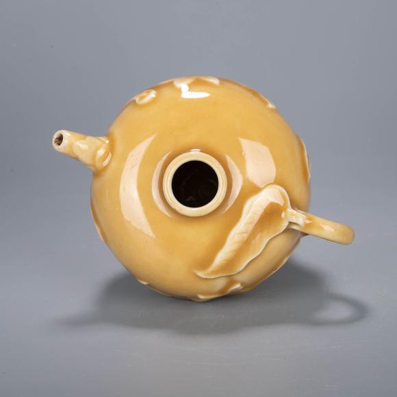 （和正堂株式會社）吉祥美術(shù)明 黃釉水注