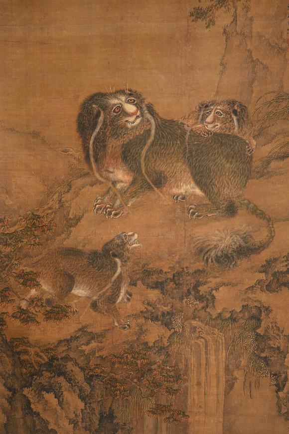 中鴻信沈銓（1682-1760）[清乾隆]?瑞獸圖