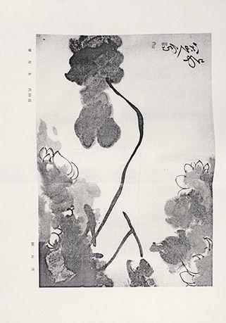 中鴻信八大山人（1626-1705）[明末清初]?墨荷圖