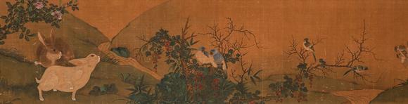 中鴻信宣宗朱瞻基（1398-1435）[明]?御臨黃筌花鳥卷