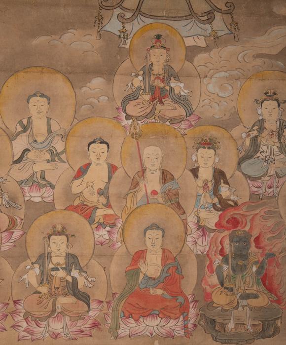 （和正堂株式會(huì)社）吉祥美術(shù)仁和寺 佛畫(huà)4點(diǎn)