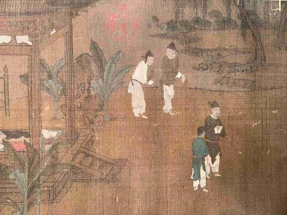 日本松町古美宋徽宗 十八學(xué)士圖