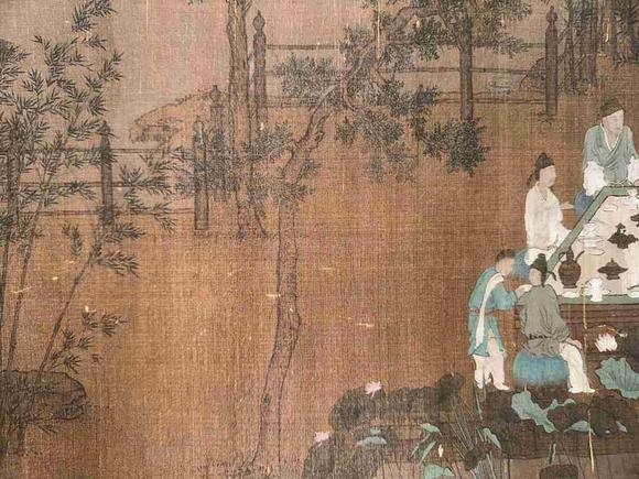 日本松町古美宋徽宗 十八學(xué)士圖