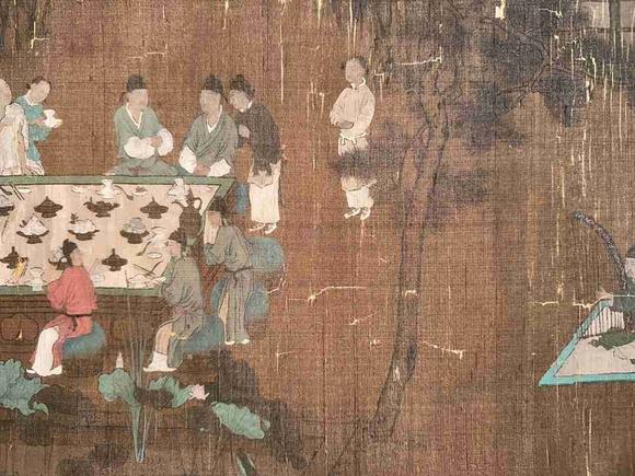 日本松町古美宋徽宗 十八學(xué)士圖