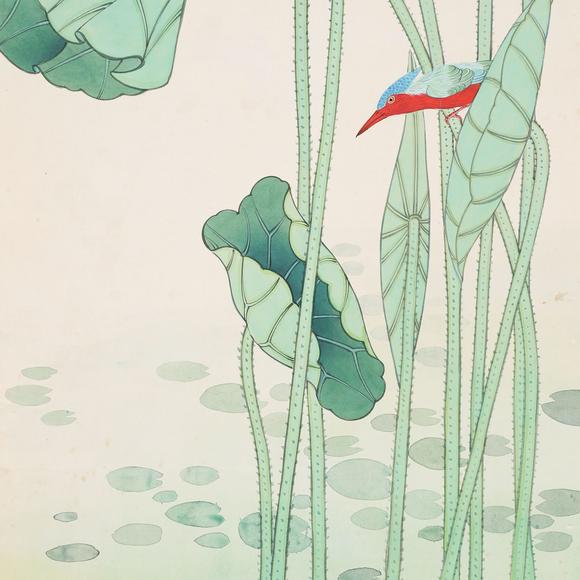 藝是拍賣于非闇 清荷