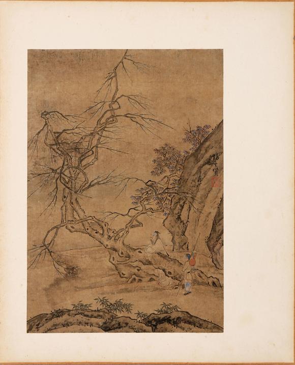 東京銀座（古美術(shù)宋磁）劉松年·李公霖·
管道升·楊士賢（山中商會珍藏）  宋元集珍冊
