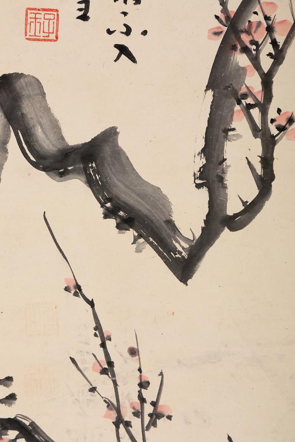 東京銀座（古美術(shù)宋磁）吳佩孚  梅花