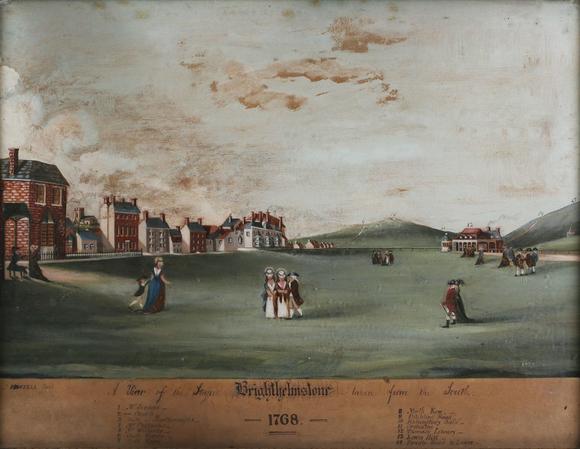 TooveysMazell (18th century) - 'View of the Steyne, Brighthelmstone, taken