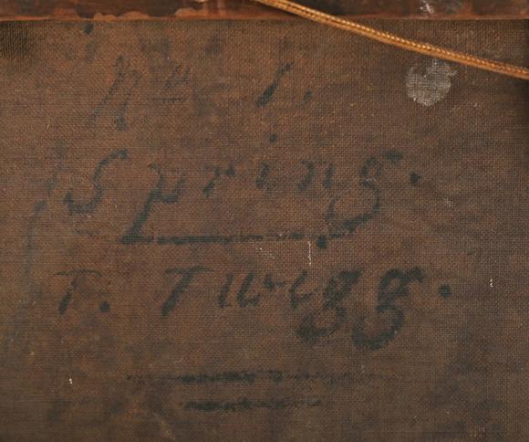 TooveysT. Twigg (19th century) - ‘Spring’: seated woman reading a book, o