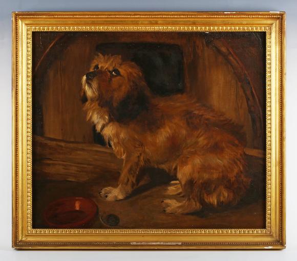 TooveysAfter Sir Edwin Landseer - There’s No Place Like Home: dog by empty