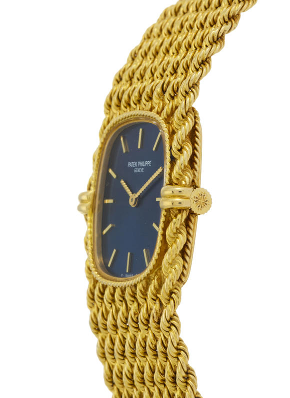Piguet - H?tel des VentesPatek Philippe, Ellipse, réf. 4266/2, montre-bracelet en or 750, années 1970