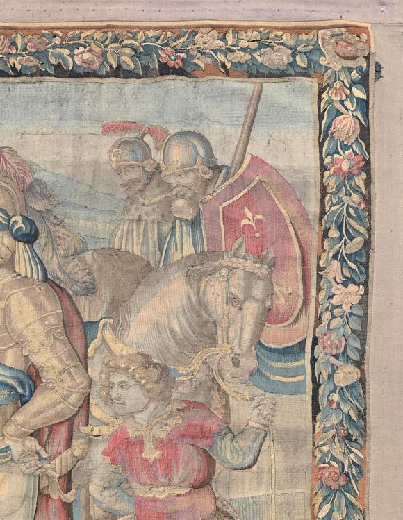 DreweattsA FLEMISH HISTORICAL TAPESTRY 'THE TRIUMPH OF ROME', 17TH CENTURY