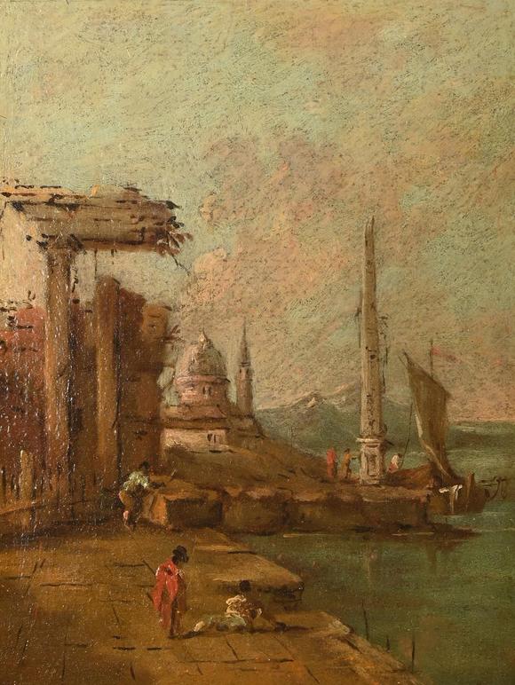 DreweattsFOLLOWER OF FRANCESCO GUARDI, ARCHITECTURAL CAPRICCI