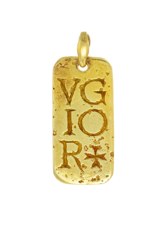 Piguet - H?tel des VentesVan Cleef & Arpels, pendentif signe du zodiaque or 750  virgo