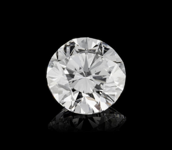 Piguet - H?tel des VentesUn diamant taille brillant sur papier de 3.09 carats, rapport GIA
