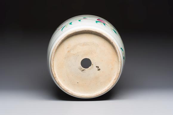 Rob Michiels AuctionsA Chinese famille rose 'Nine Peaches' jardinière, 19th C.