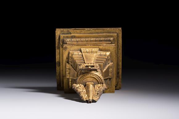 Rob Michiels AuctionsA Chinese gilt-copper stupa, Qing