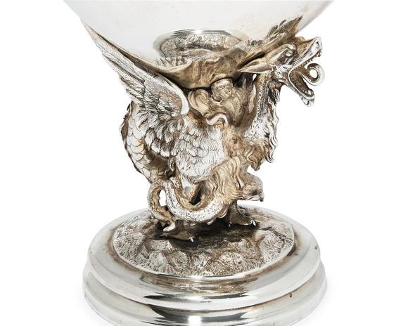 RoseberysA large Victorian silver ewer.?

Elkington & Co.,?

Birmingham