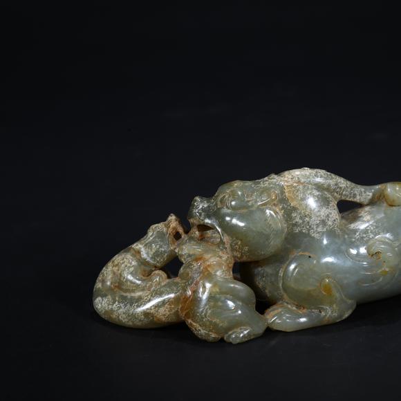 春和美術(shù)漢代玉辟邪