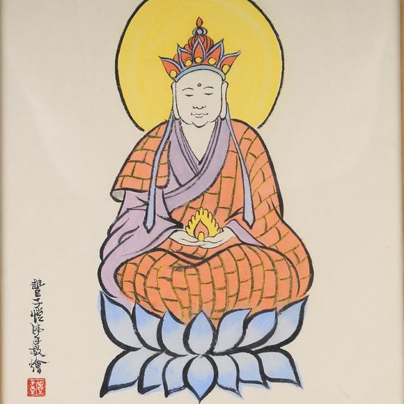 春和美術(shù)豐子愷  佛造像