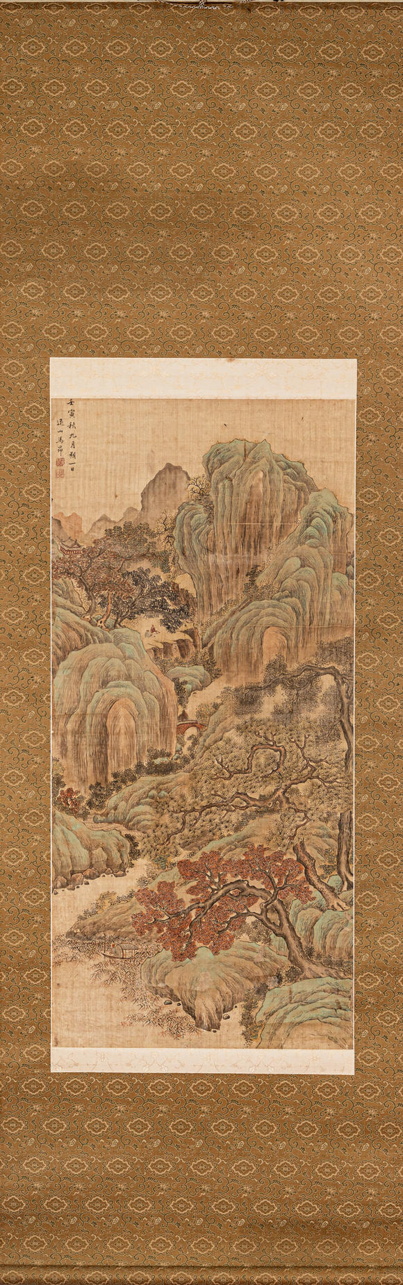 春和美術馬昂論道圖