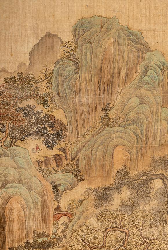 春和美術馬昂論道圖