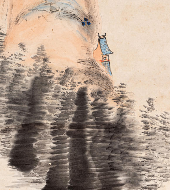 春和美術(shù)錢(qián)廋鐵山水