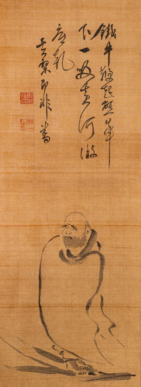 春和美術(shù)即非和尚達(dá)摩渡江