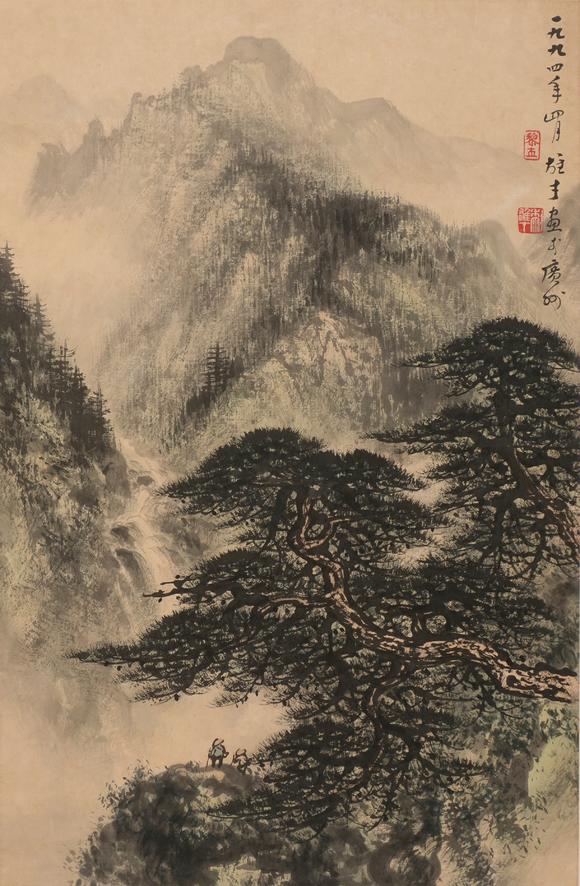 華岳國際黎雄才  山水