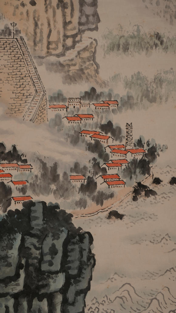 華岳國際錢松巖  祖國新貌