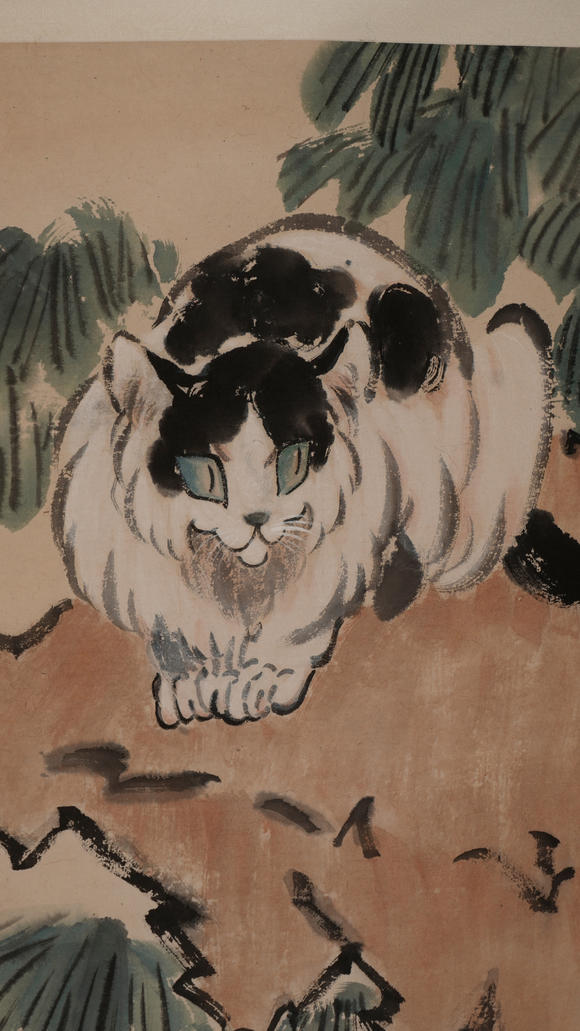 華岳國際徐悲鴻  貓趣