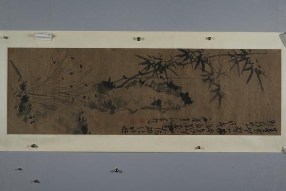 北京懋隆拍賣(mài)高翔 竹石水仙