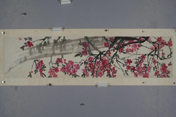 北京懋隆拍賣齊白石  桃花