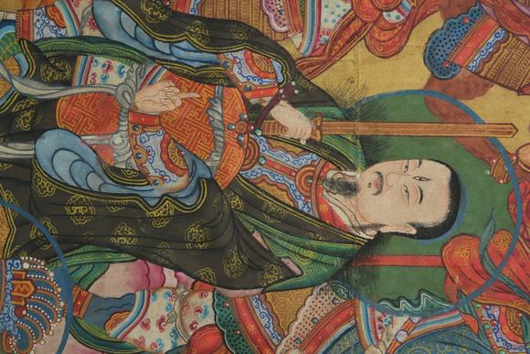 北京懋隆拍賣佚名 北極四圣與三官大帝像