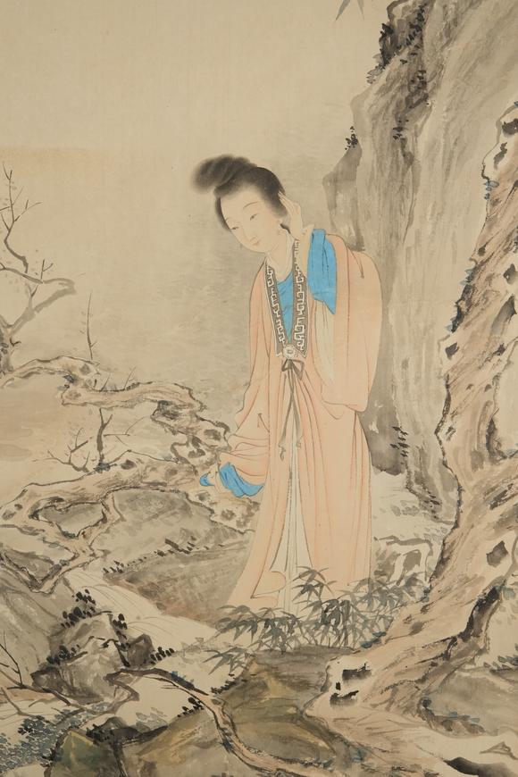 北京懋隆拍賣劉凌滄 徘徊自照臨溪水