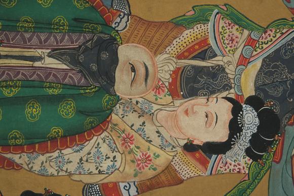 北京懋隆拍賣佚名 九天圣母諸神眾像